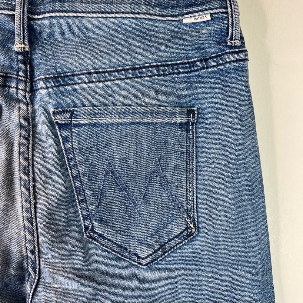 Mother Denim Stunner Zip Jeans In Good Girls Do Size 24 - Picture 15 of 15